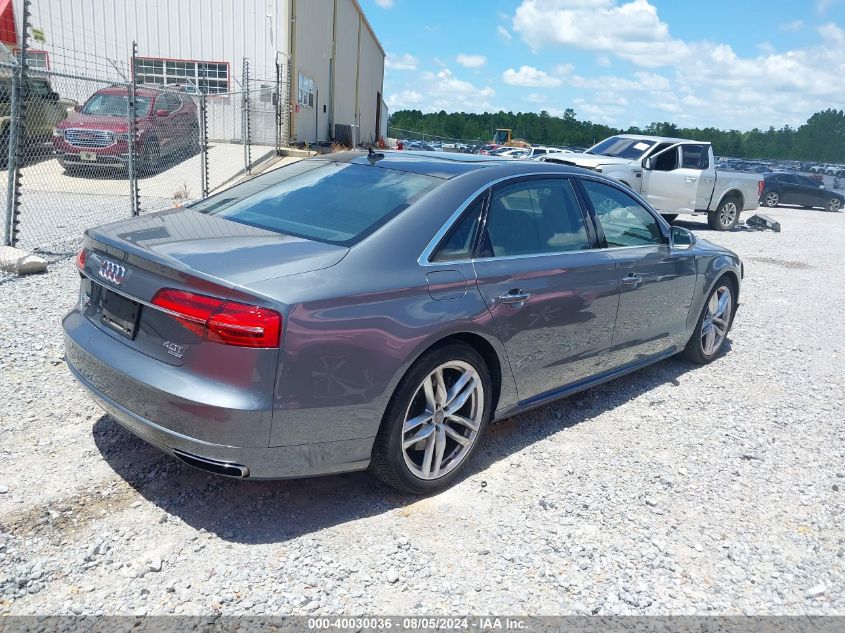 2016 AUDI A8 L 4.0T SPORT - WAU43AFD5GN006816