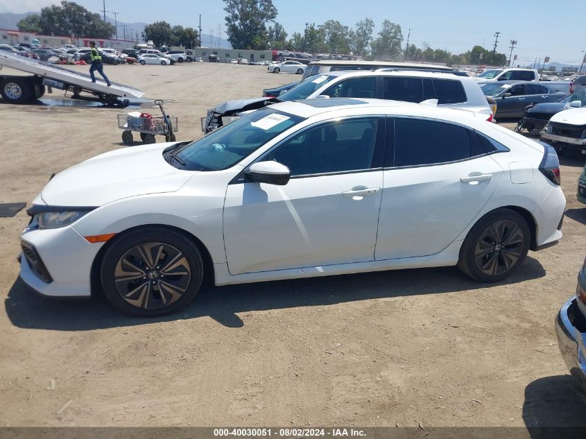 2019 Honda Civic Ex VIN: SHHFK7H61KU406961 Lot: 40030051