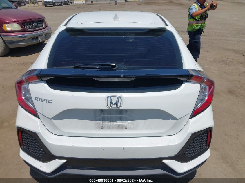 2019 Honda Civic Ex VIN: SHHFK7H61KU406961 Lot: 40030051