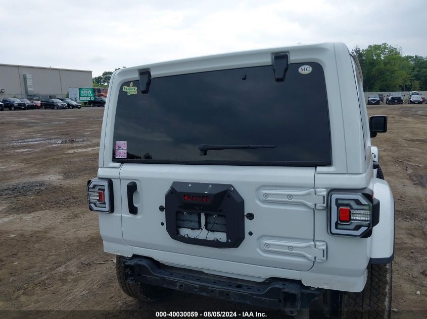 2021 Jeep Wrangler Unlimited Sahara Altitude 4X4 VIN: 1C4HJXEG5MW764573 Lot: 40030059