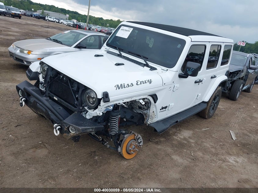2021 JEEP WRANGLER UNLIMITED VIN: 1C4HJXEG5MW764573