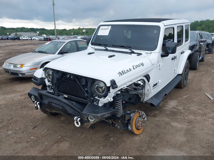 2021 JEEP WRANGLER UNLIMITED VIN: 1C4HJXEG5MW764573