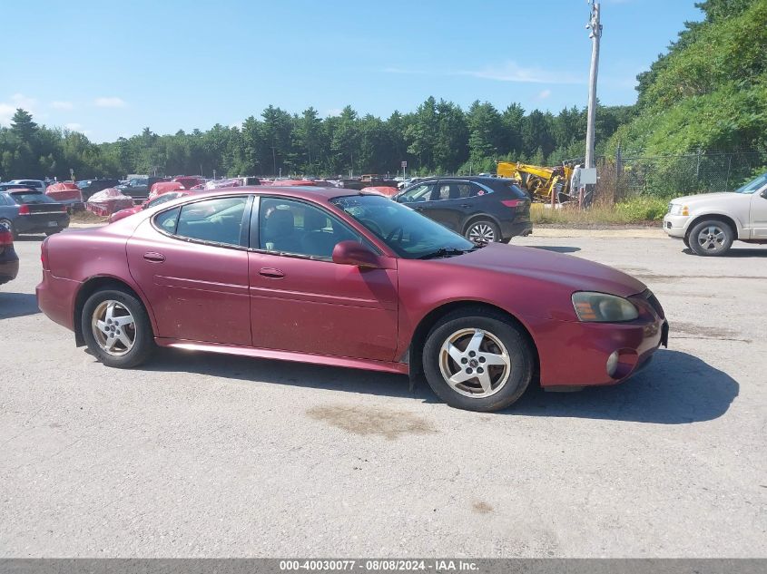 2004 Pontiac Grand Prix Gt2 VIN: 2G2WS522141114233 Lot: 40030077