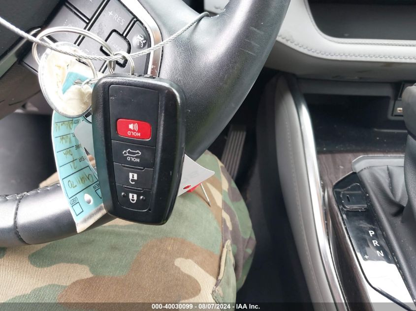 2021 Toyota Highlander Hybrid Platinum VIN: 5TDEBRCH2MS042596 Lot: 40030099