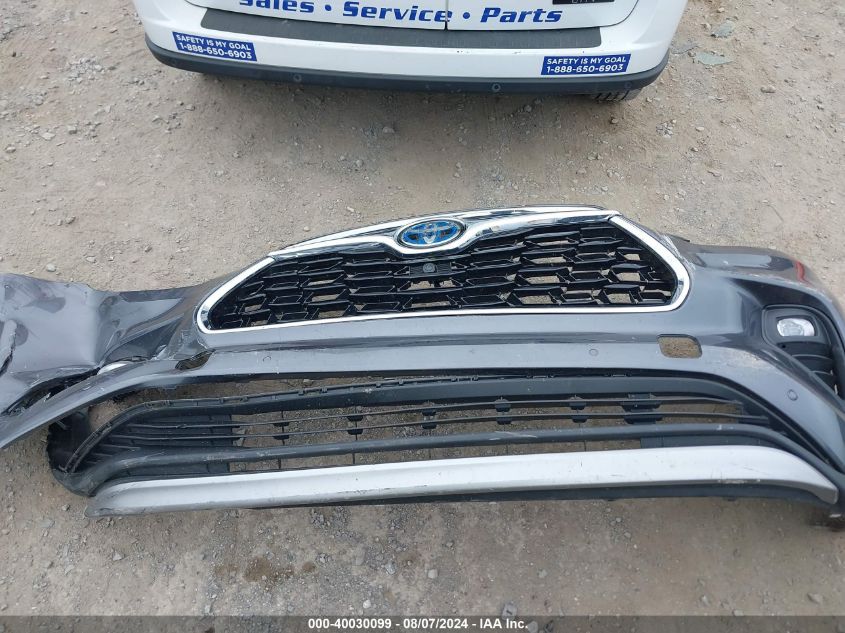 2021 Toyota Highlander Hybrid Platinum VIN: 5TDEBRCH2MS042596 Lot: 40030099