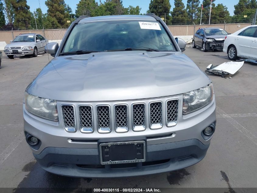 2016 Jeep Compass Latitude VIN: 1C4NJCEAXGD640855 Lot: 40030115