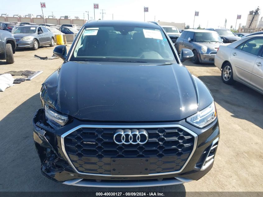 2022 Audi Q5 Premium 55 Tfsi E S Line Quattro S Tronic VIN: WA1G2AFYXN2020015 Lot: 40030127