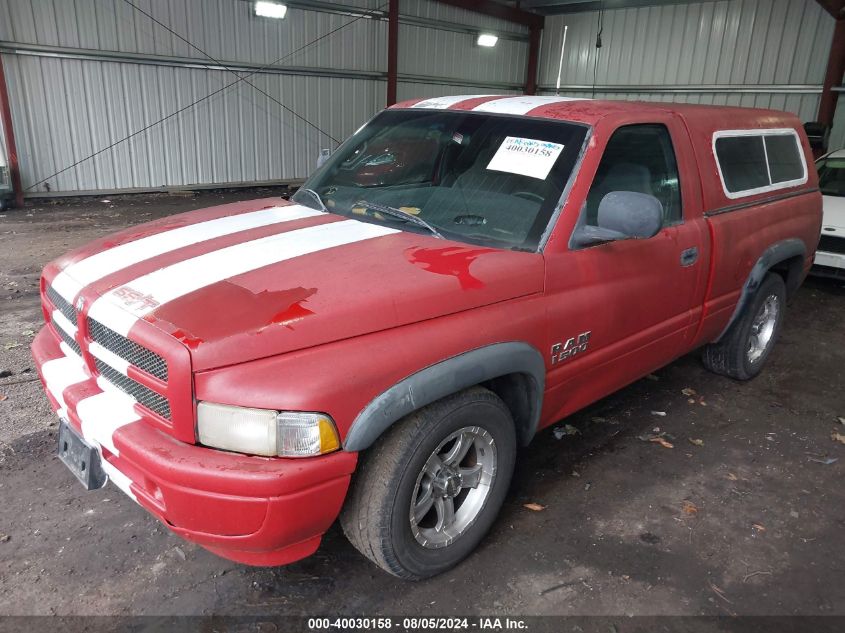 1B7HC16Z2WS634932 | 1998 DODGE RAM 1500