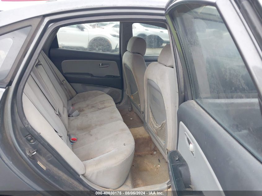 2007 Hyundai Elantra Gls/Limited/Se VIN: KMHDU46D07U190405 Lot: 40030175