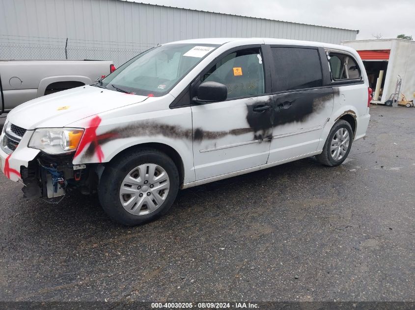 2016 Dodge Grand Caravan Se VIN: 2C4RDGBG0GR152519 Lot: 40030205