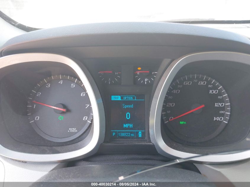 2013 Chevrolet Equinox 1Lt VIN: 2GNALDEKXD1178190 Lot: 40030214