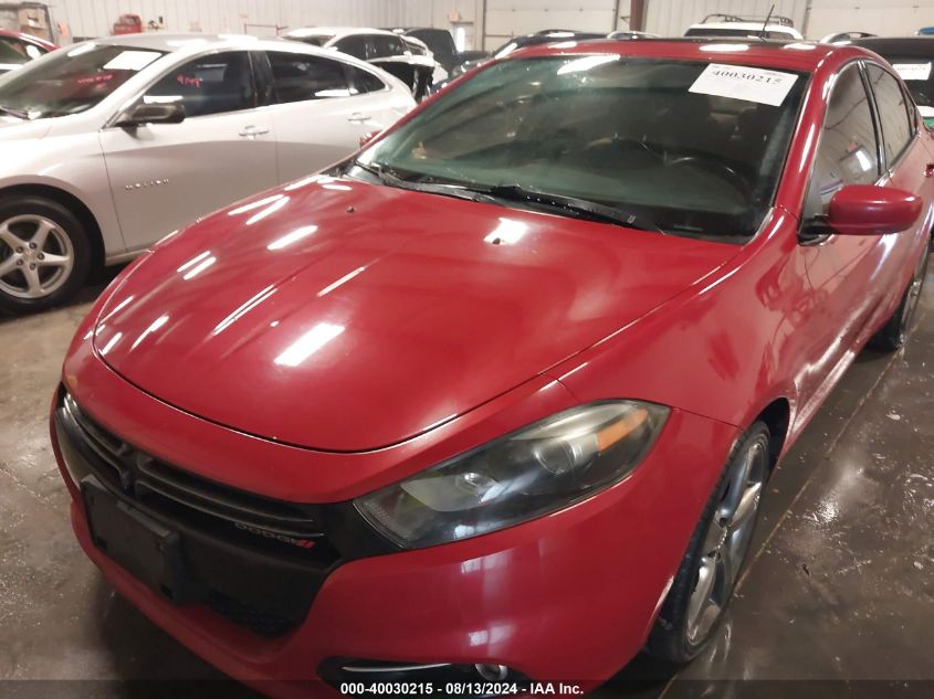 2014 Dodge Dart Gt VIN: 1C3CDFEB9ED866590 Lot: 40030215