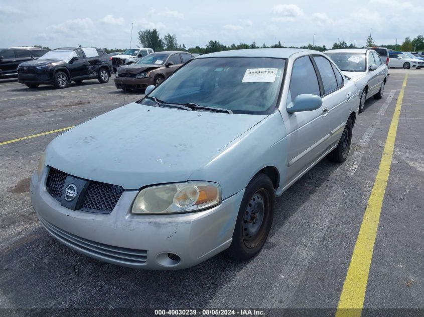 2006 Nissan Sentra 1.8S VIN: 3N1CB51D66L547844 Lot: 40030239