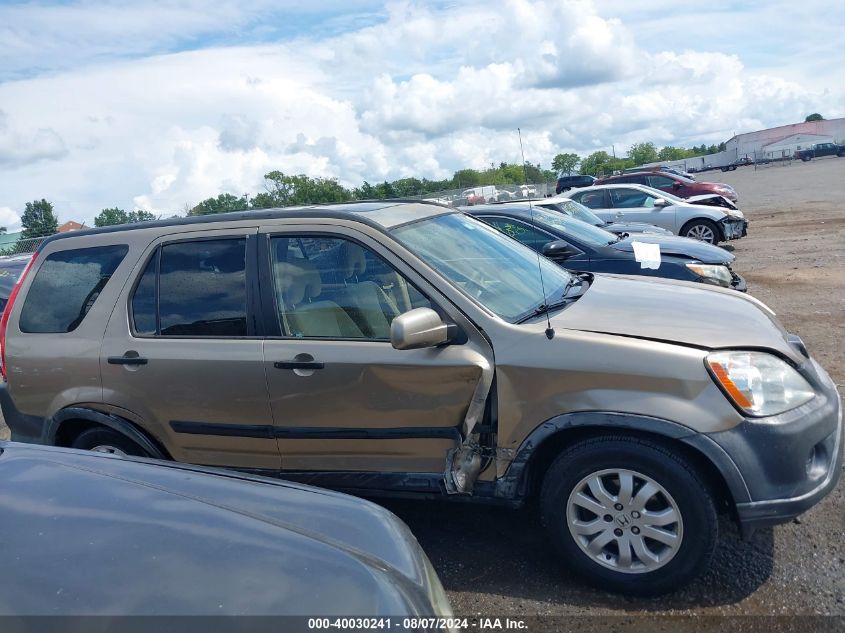 2005 Honda Cr-V Ex VIN: JHLRD78885C011349 Lot: 40030241