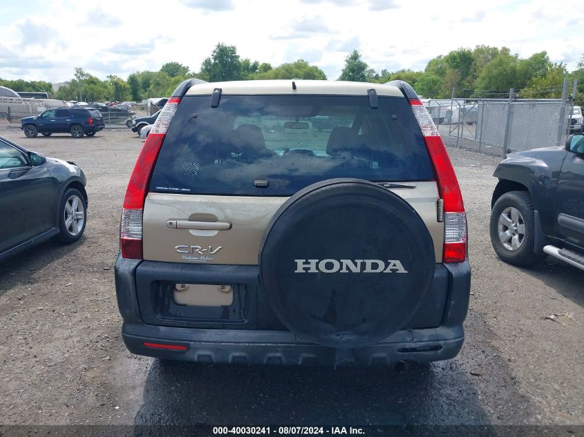 2005 Honda Cr-V Ex VIN: JHLRD78885C011349 Lot: 40030241