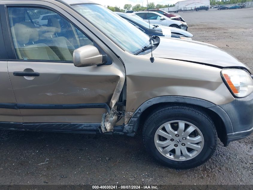 2005 Honda Cr-V Ex VIN: JHLRD78885C011349 Lot: 40030241