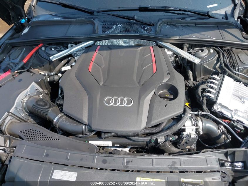 2024 Audi S5 Sportback Premium Plus Tfsi Quattro Tiptronic VIN: WAUC4CF54RA035389 Lot: 40030252