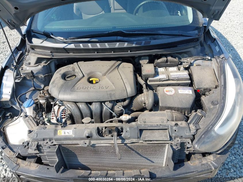 KMHDH4AE9EU110259 2014 Hyundai Elantra Se