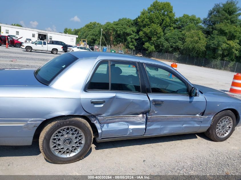 1998 Mercury Grand Marquis VIN: 2MEFM74W3WX686243 Lot: 40030264