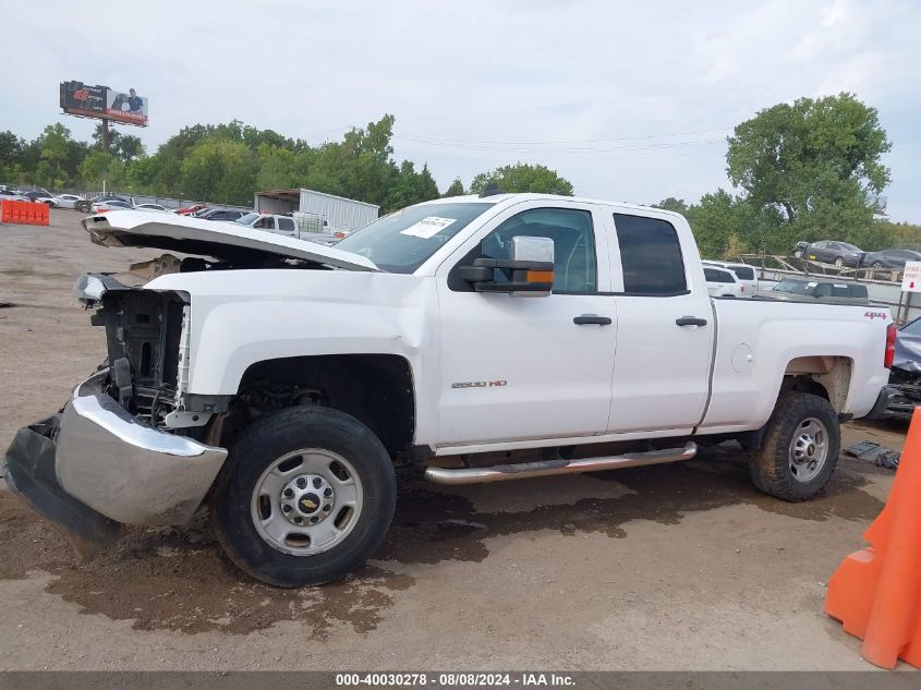 2015 Chevrolet Silverado 2500Hd Wt VIN: 1GC2KUEG4FZ554842 Lot: 40030278