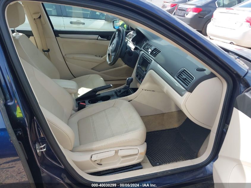 1VWAS7A37FC117160 | 2015 VOLKSWAGEN PASSAT