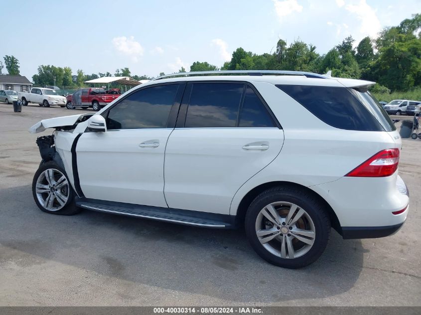 2014 Mercedes-Benz Ml 350 4Matic VIN: 4JGDA5HB0EA428326 Lot: 40030314