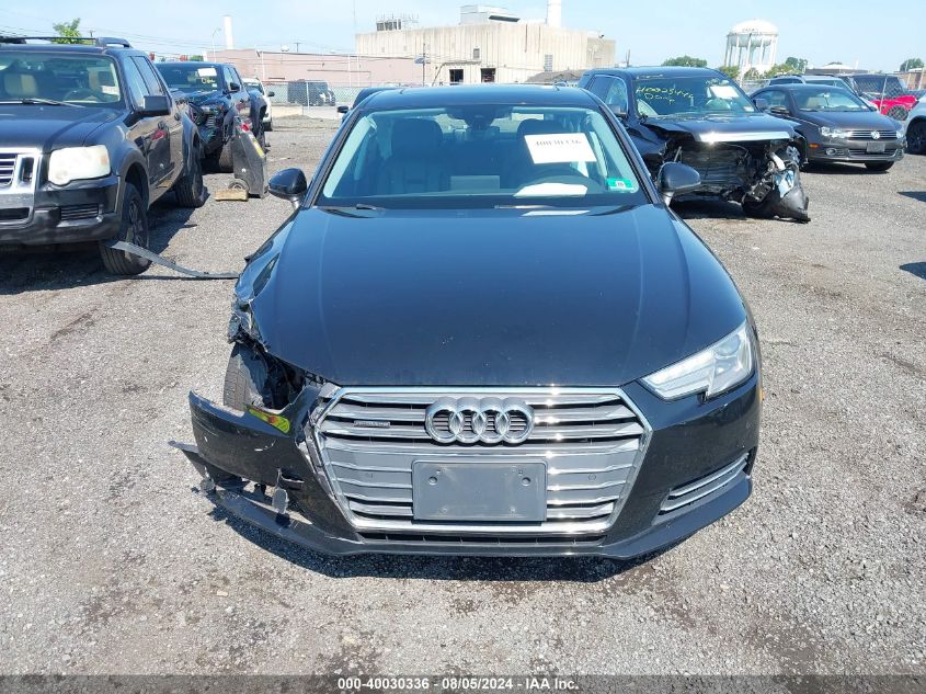 2017 Audi A4 2.0T Premium VIN: WAUANAF43HN008174 Lot: 40030336