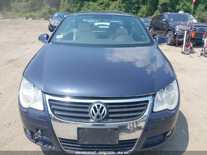 2007 Volkswagen Eos 2.0T VIN: WVWBA71F87V025596 Lot: 40030347