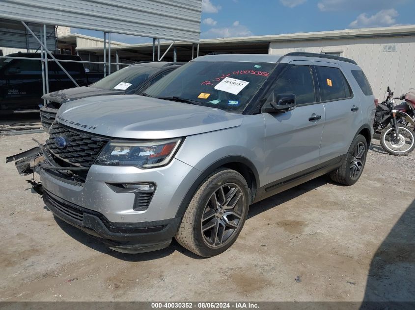 1FM5K8GTXKGB07075 2019 FORD EXPLORER - Image 2