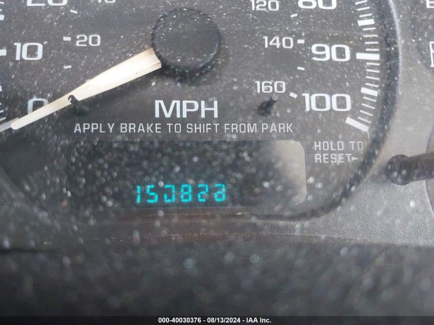 2002 Chevrolet Tahoe Lt VIN: 1GNEK13Z32J187237 Lot: 40030376