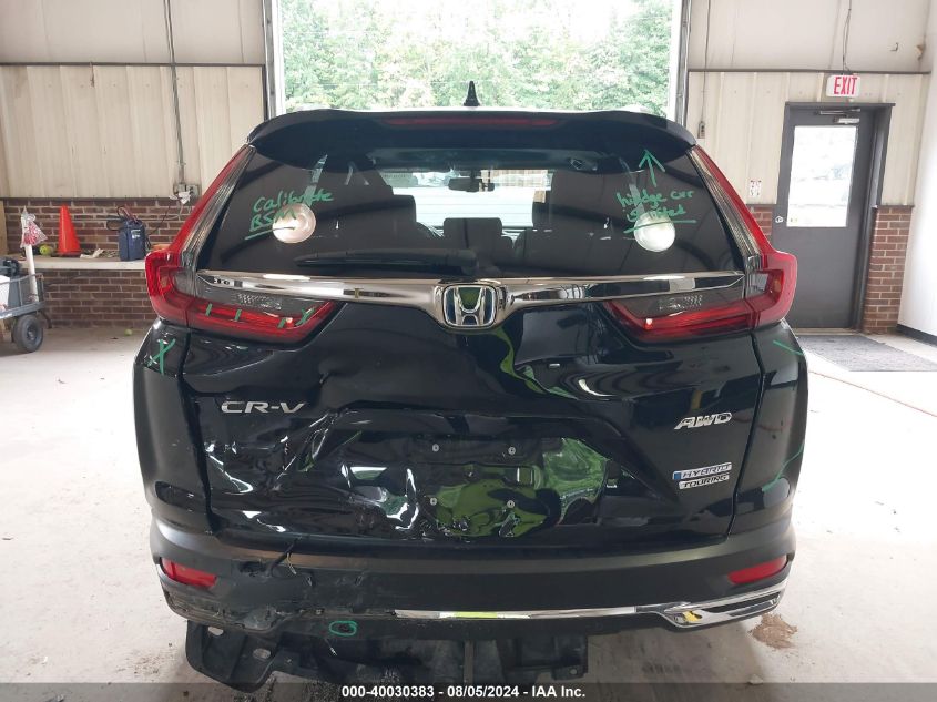 2022 Honda Cr-V Hybrid Touring VIN: 5J6RT6H91NL051379 Lot: 40030383