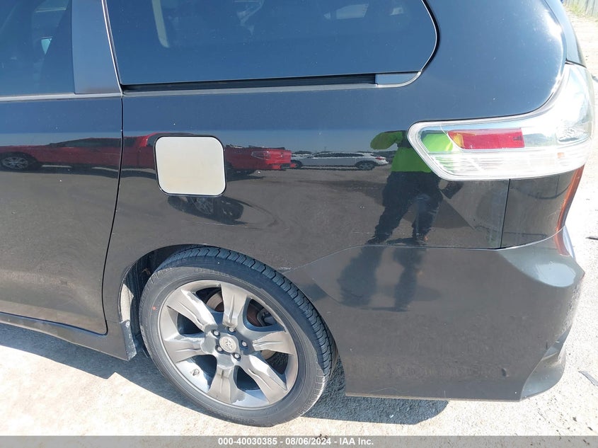 2012 Toyota Sienna Sport VIN: 5TDXK3DCXCS226529 Lot: 40030385