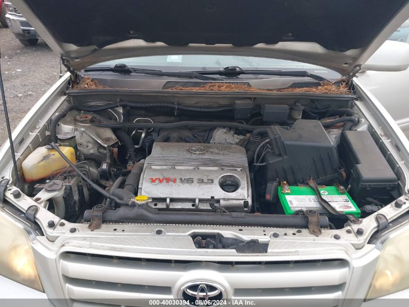 2006 Toyota Highlander Limited VIN: JTEEP21A560155930 Lot: 40030394