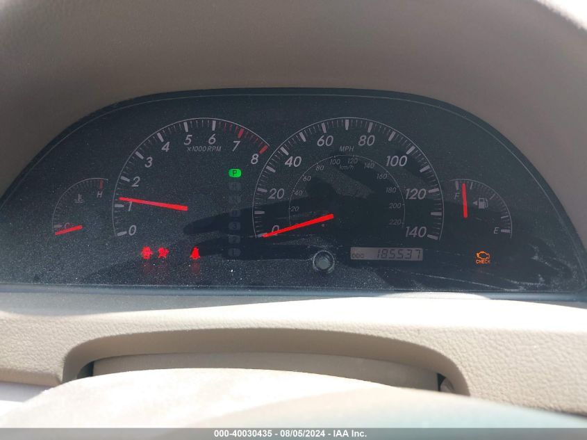 2005 Toyota Camry Xle VIN: 4T1BE32K15U557912 Lot: 40030435