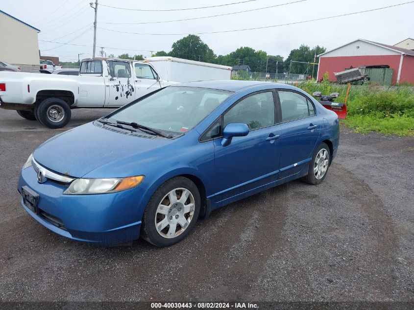 1HGFA16588L016233 | 2008 HONDA CIVIC SDN