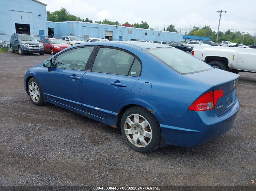 1HGFA16588L016233 | 2008 HONDA CIVIC SDN