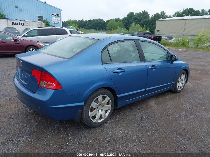 1HGFA16588L016233 | 2008 HONDA CIVIC SDN