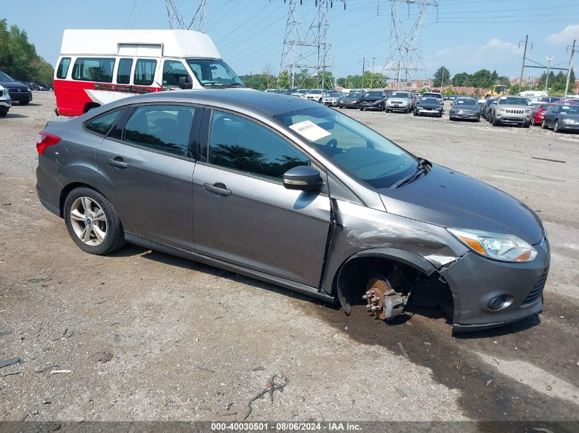 2013 Ford Focus Se VIN: 1FADP3F25DL111368 Lot: 40030501