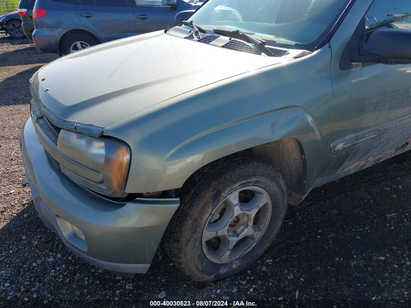 2004 Chevrolet Trailblazer Lt VIN: 1GNDT13S42162094 Lot: 40030523