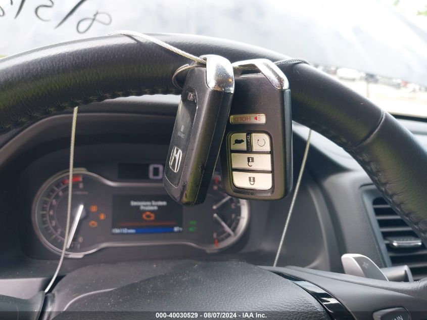 2017 Honda Pilot Touring VIN: 5FNYF6H94HB006579 Lot: 40030529