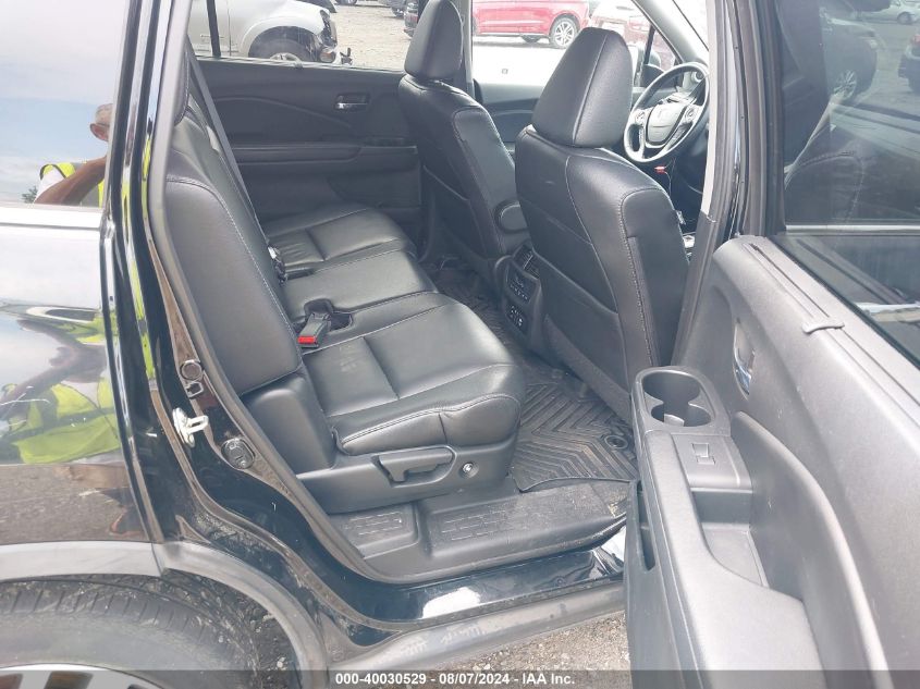 2017 Honda Pilot Touring VIN: 5FNYF6H94HB006579 Lot: 40030529