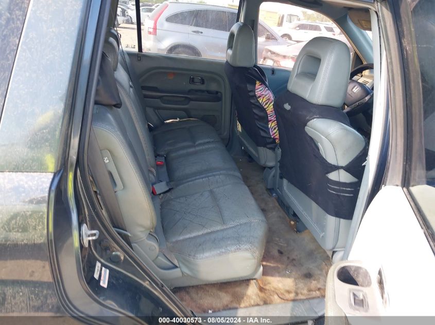 2005 Honda Pilot Ex-L VIN: 5FNYF18575B024909 Lot: 40030573