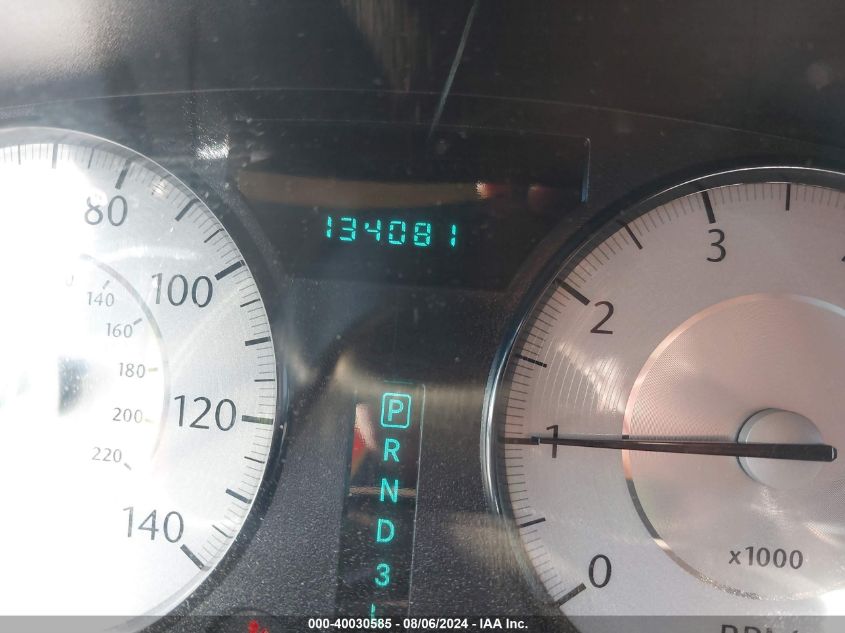 2010 Chrysler 300 Touring VIN: 2C3CA4CD9AH133759 Lot: 40030585