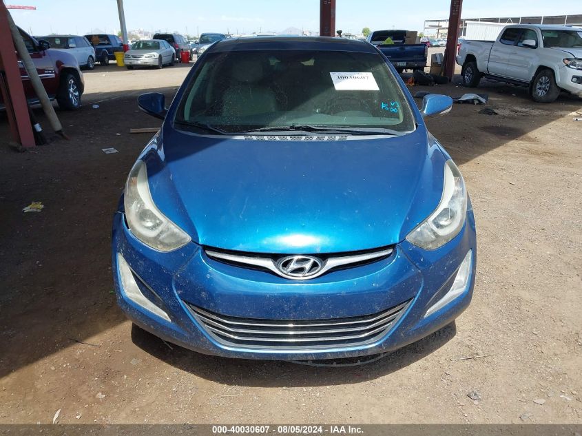 2014 Hyundai Elantra Sport VIN: KMHDH4AH0EU077100 Lot: 40030607