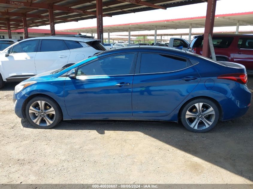 2014 Hyundai Elantra Sport VIN: KMHDH4AH0EU077100 Lot: 40030607