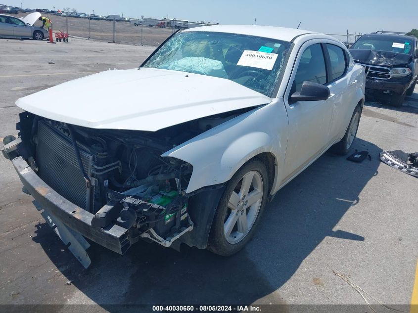 2013 Dodge Avenger Se VIN: 1C3CDZAB2DN533440 Lot: 40030650