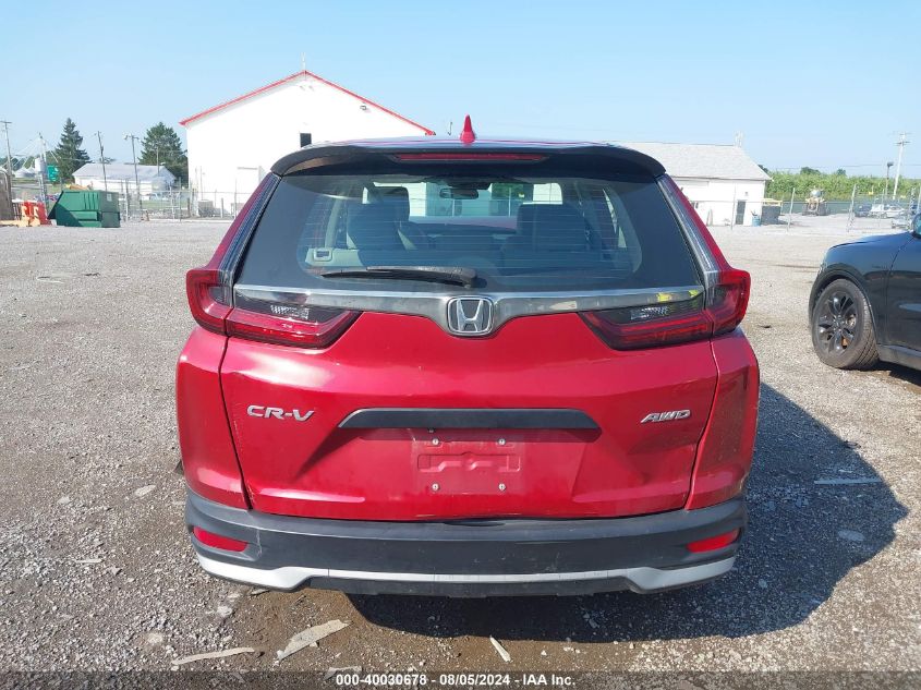 2020 Honda Cr-V Awd Lx VIN: 2HKRW2H22LH604213 Lot: 40030678