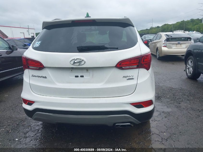 2017 Hyundai Santa Fe Sport 2.4L VIN: 5XYZUDLB1HG396932 Lot: 40030689