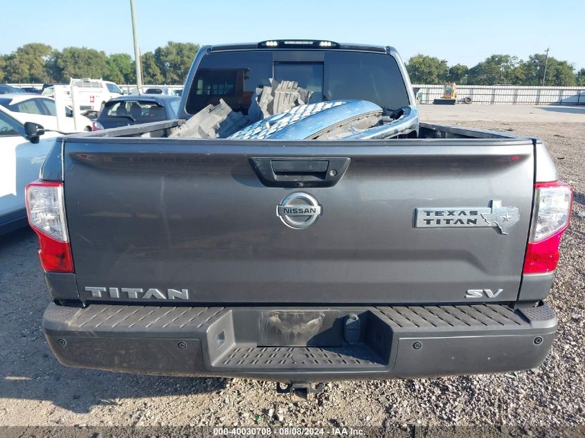 2017 Nissan Titan Sv VIN: 1N6AA1E6XHN543484 Lot: 40030708