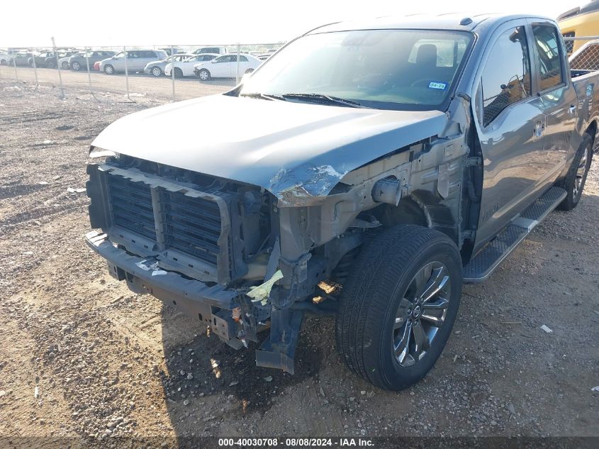 2017 Nissan Titan Sv VIN: 1N6AA1E6XHN543484 Lot: 40030708